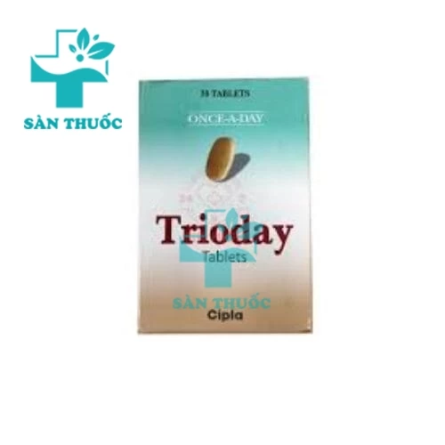 Trioday (Tablets) Cipla - Thuốc điều trị nhiễm HIV hiệu quả